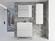 Style Line Мебель для ванной Стокгольм 80 белый рифленый софт – фотография-17